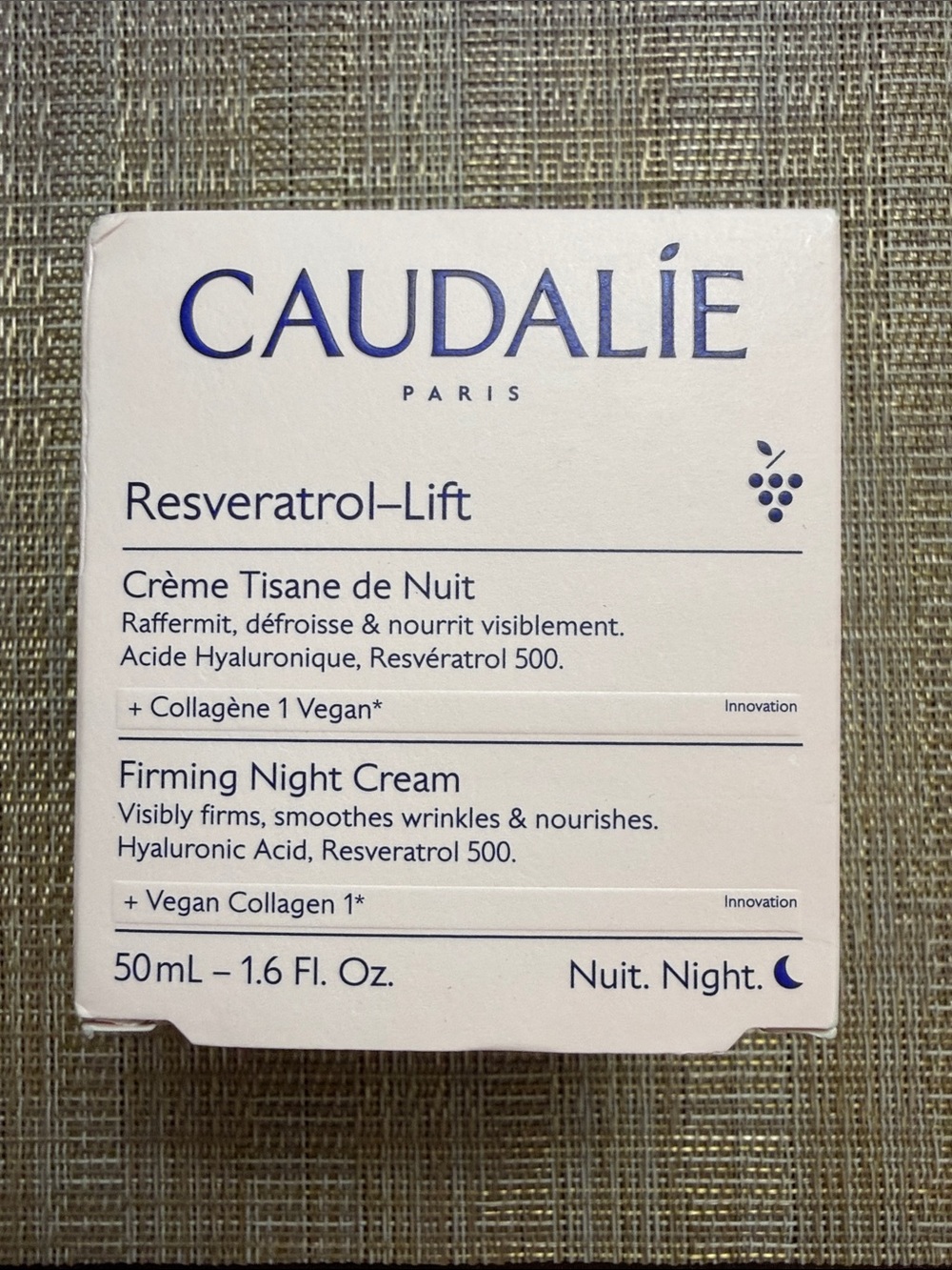 Caudalie Resveratrol-Lift Firming Night Cream - White